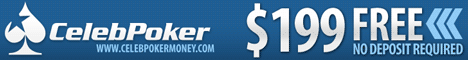 Celeb Poker free money ended